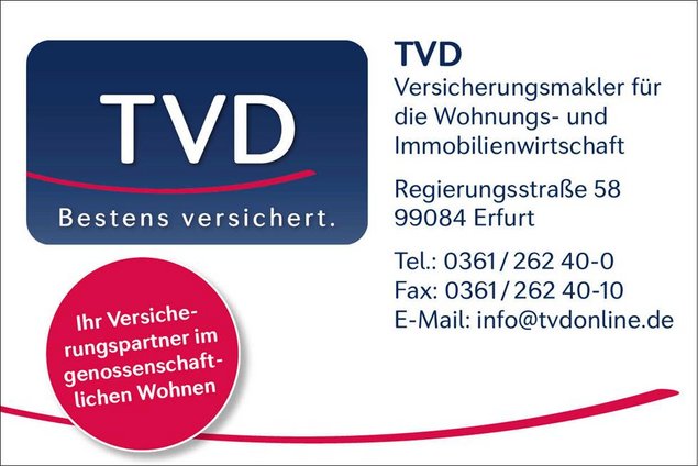 Kontaktdaten der TVD